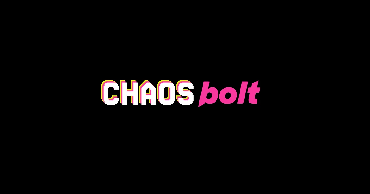 Image with the words Chaos Bolt
